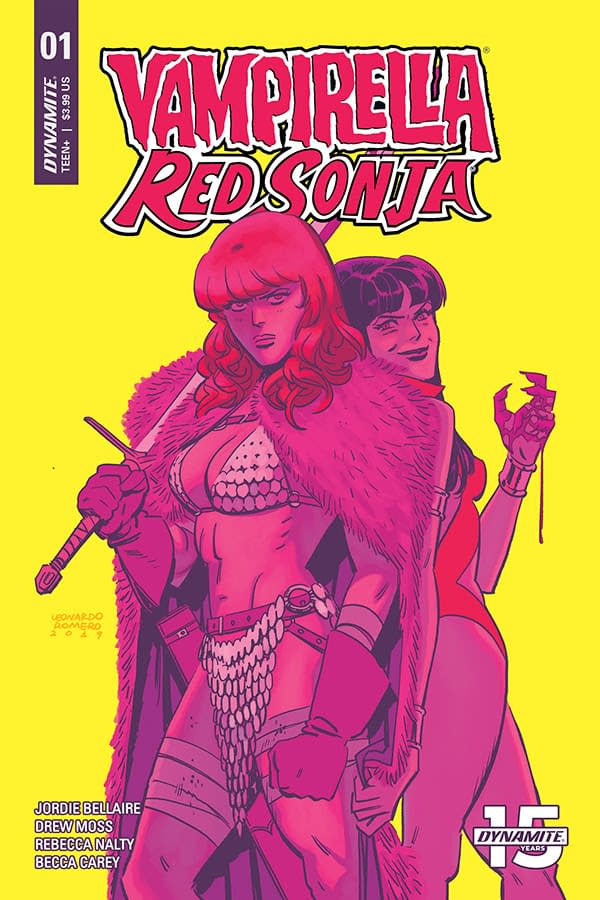 Jordie Bellaire and Drew Moss Launch Vampirella &#038; Red Sonja Ongoing Series in September