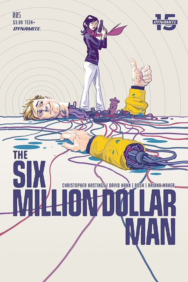 Chris Hastings' Writer's Commentary on The Six Million Dollar Man #5 &#8211; 'Meet The Jerk That Steve And Niko Have To Save'