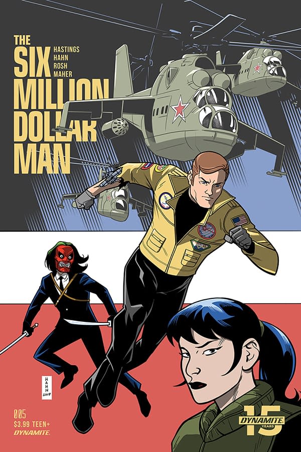 Chris Hastings' Writer's Commentary on The Six Million Dollar Man #5 &#8211; 'Meet The Jerk That Steve And Niko Have To Save'