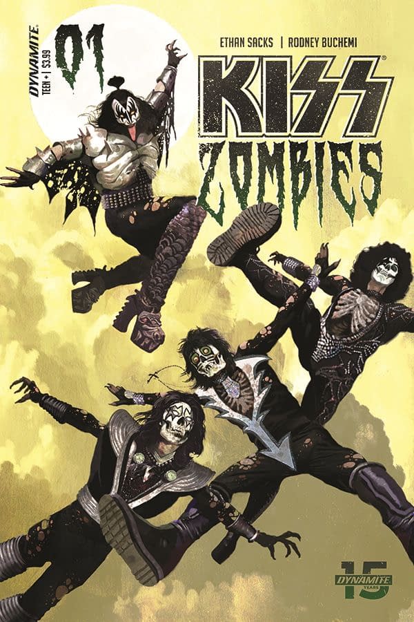 Dynamite Launches KISS Zombies Comic in November