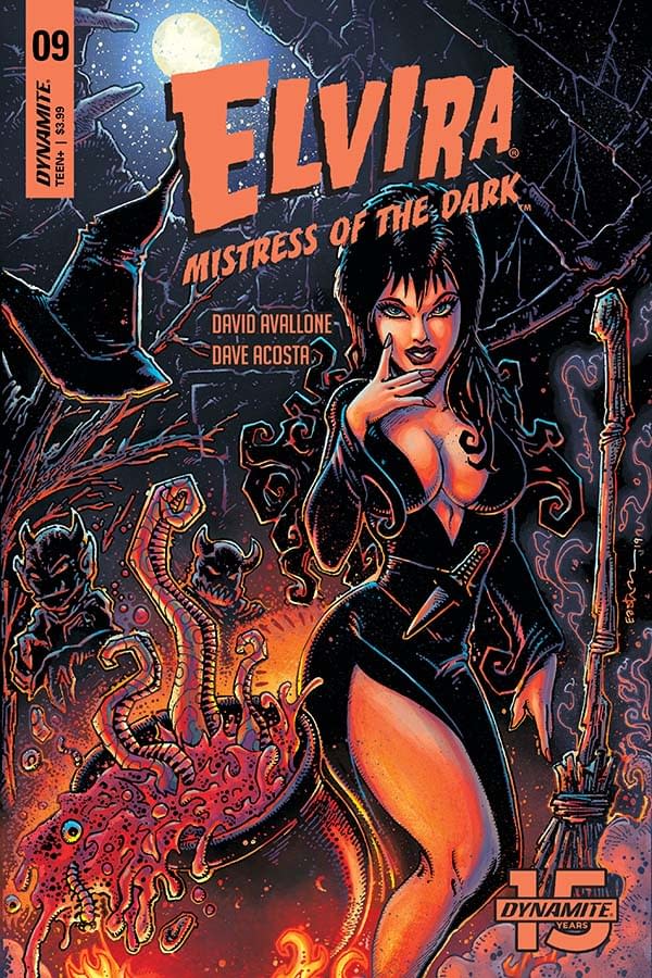 DAVID AVALLONE on ELVIRA: MISTRESS OF THE DARK #9