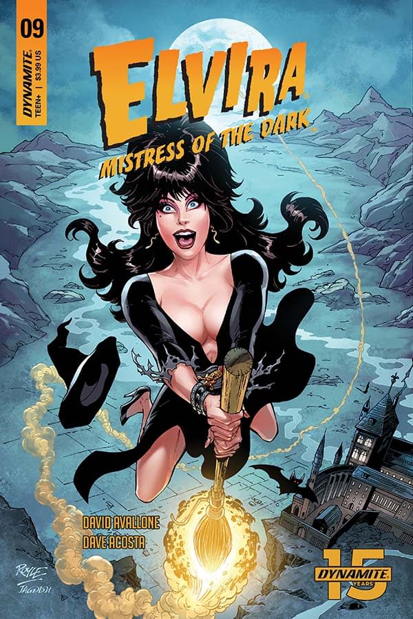 DAVID AVALLONE on ELVIRA: MISTRESS OF THE DARK #9