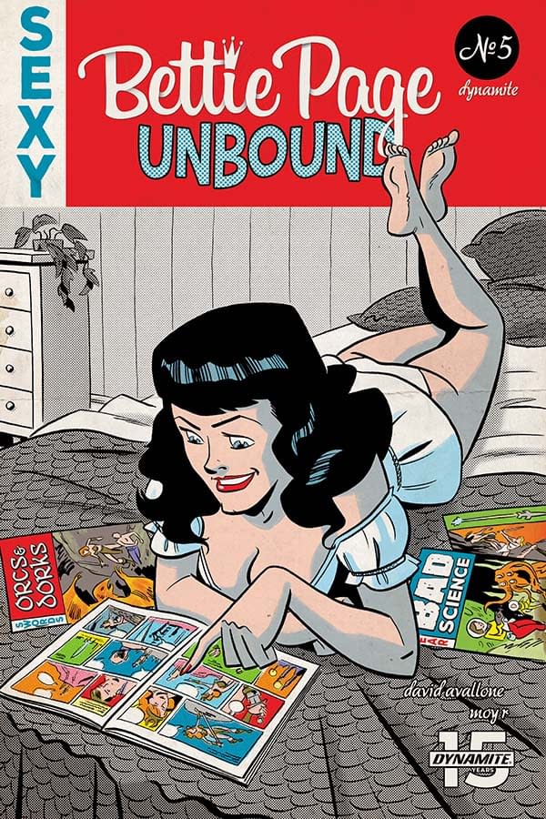 David Avallone's Writer's Commentary on Bettie Page Unbound #5,