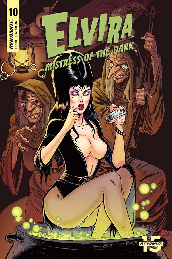 David Avallone's Writer's Commentary on Elvira: Mistress Of The Dark #10