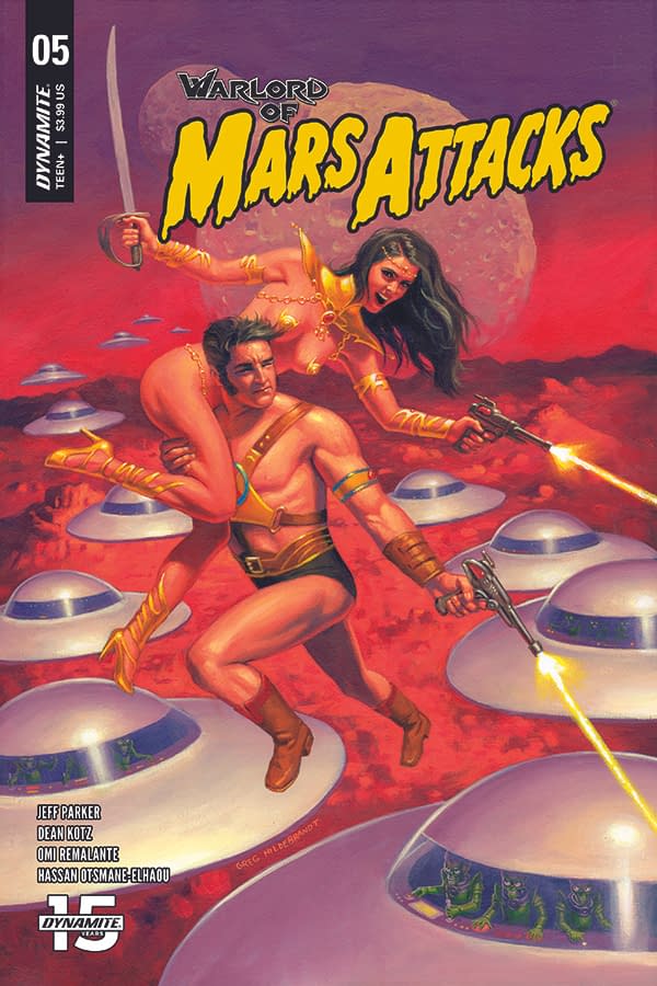 Jeff Parker's Writer's Commentary on Warlord of Mars Attacks #5