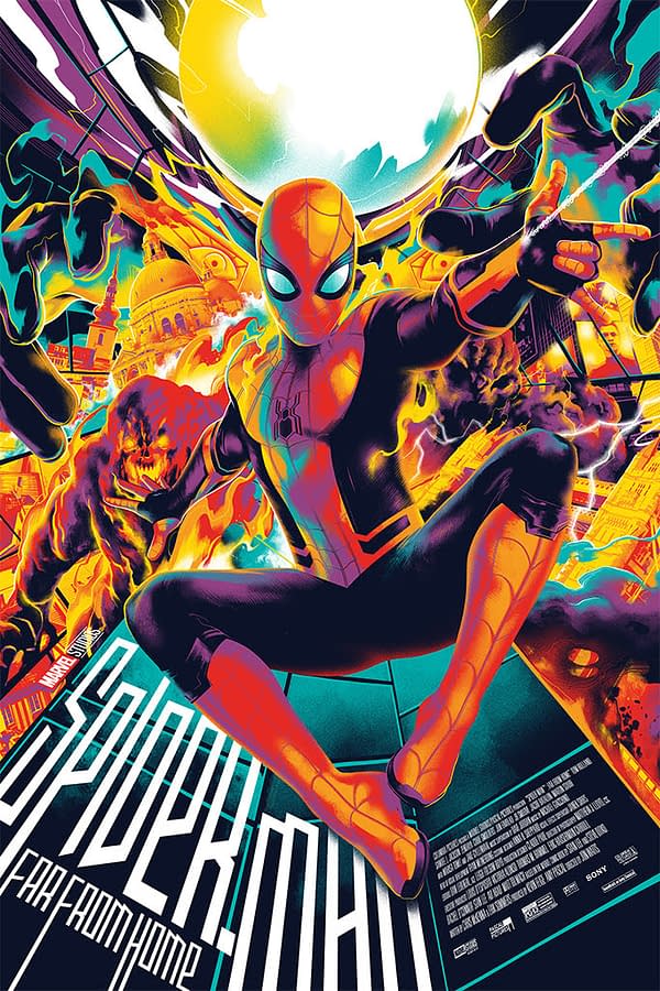 Mondo Has a New Spider-Man: Far From Home Matt Taylor Poster Available