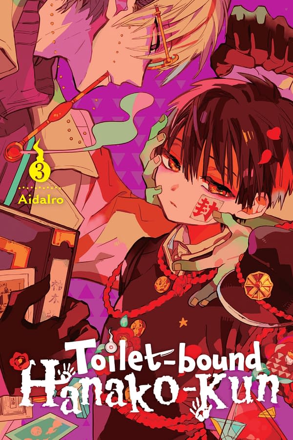The official cover for Toilet-bound Hanako-kun, Vol. 3 published by Yen Press.
