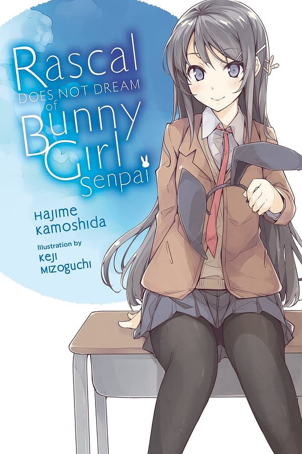 Rascal Does Not Dream of Bunny Girl Senpai official cover by Yen Press.