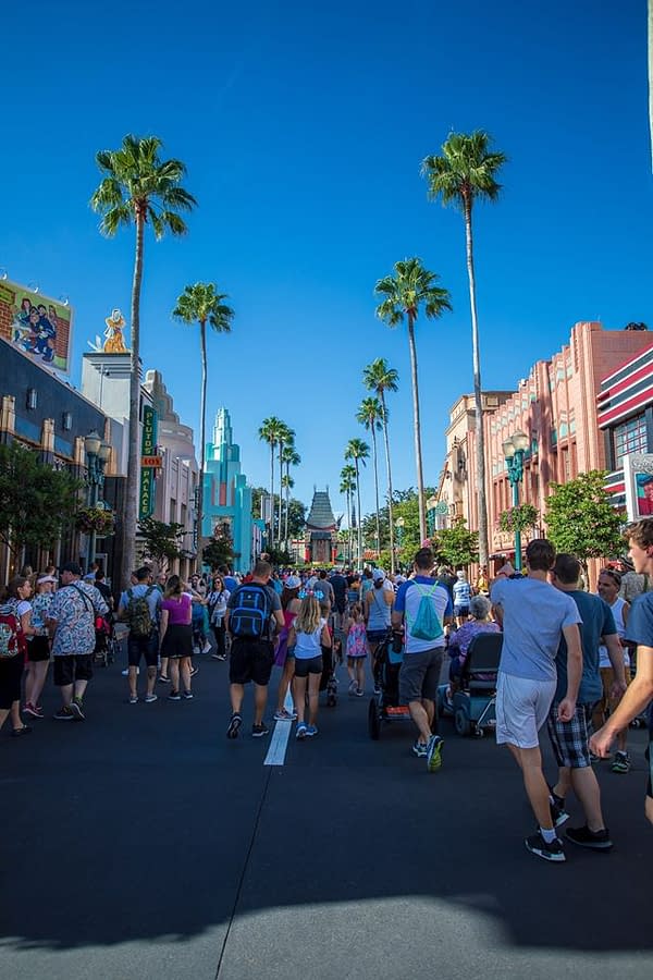 Wearing a Mask in Disney