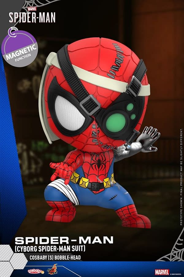 Spider-Man Is Ready for a Costume Change with New Cosbaby Hot Toys