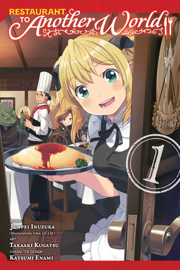 The cover of Restaurant to Another World, Vol. 1 by Yen Press.