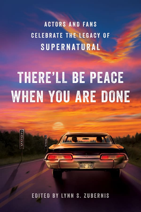 In There'll Be Peace When You Are Done: Actors and Fans Celebrate the Legacy of Supernatural comes out this week, courtesy of Smart Pop.
