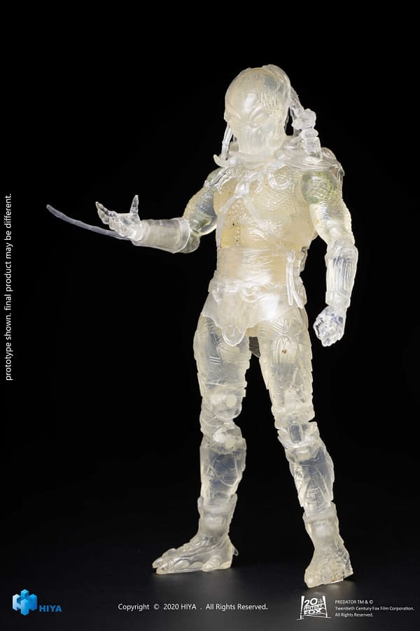 More Predators Go Invisible with New Hiya Toys Figures