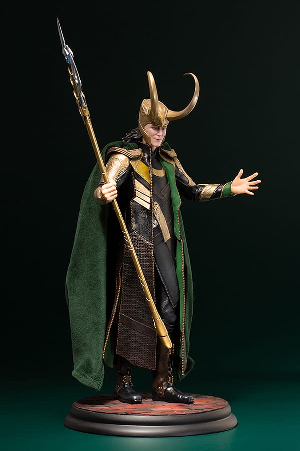 Loki Celebrates Marvel Studios with New Kotobukiya Statue