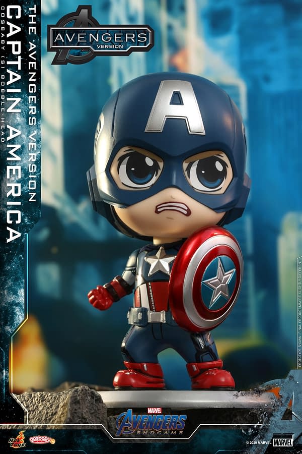 The Avengers Assemble With New Cosbaby's from Hot Toys