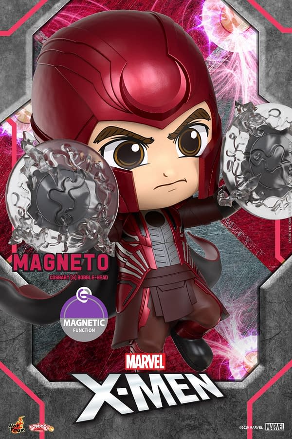 X-Men Professor X and Magneto Get Hot Toys Cosbaby Figures
