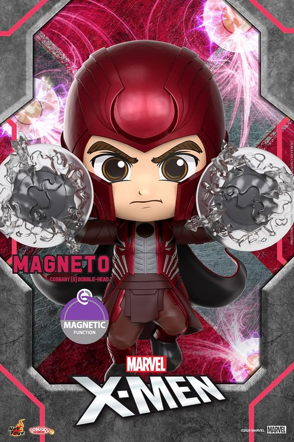 X-Men Professor X and Magneto Get Hot Toys Cosbaby Figures
