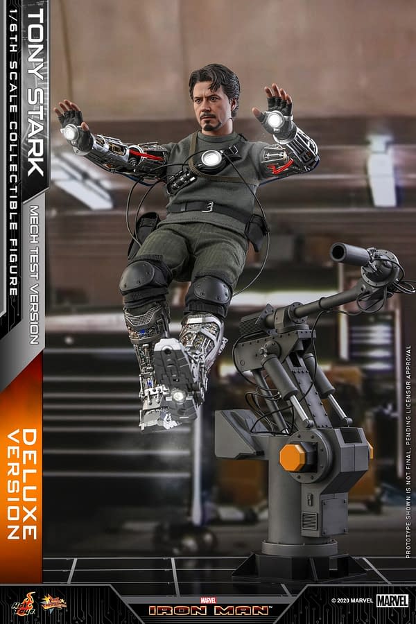 Revisit Tony Stark from Iron Man 1 With New Hot Toys Figure