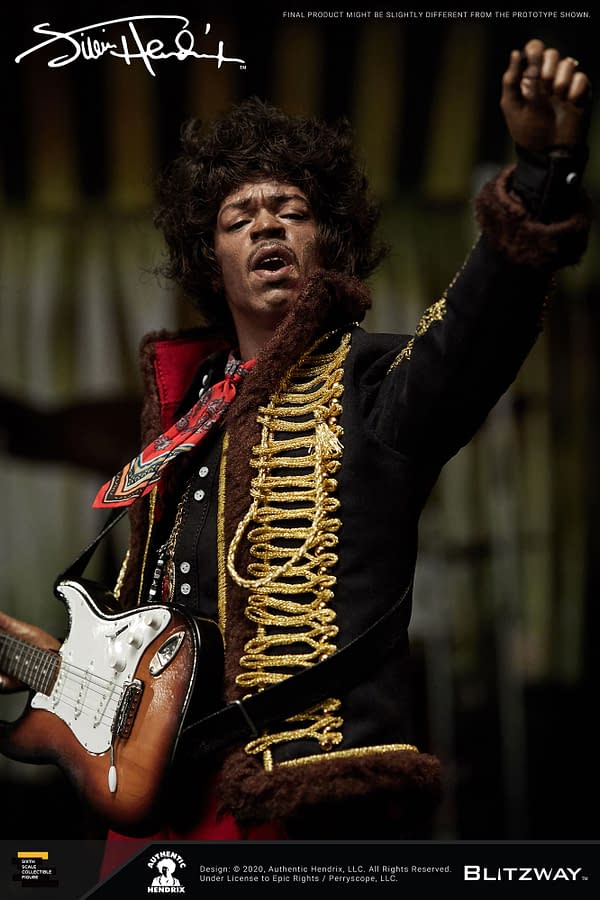 Jimi Hendrix Gets A Rocking 1/6 Scale Figure from Blitzway