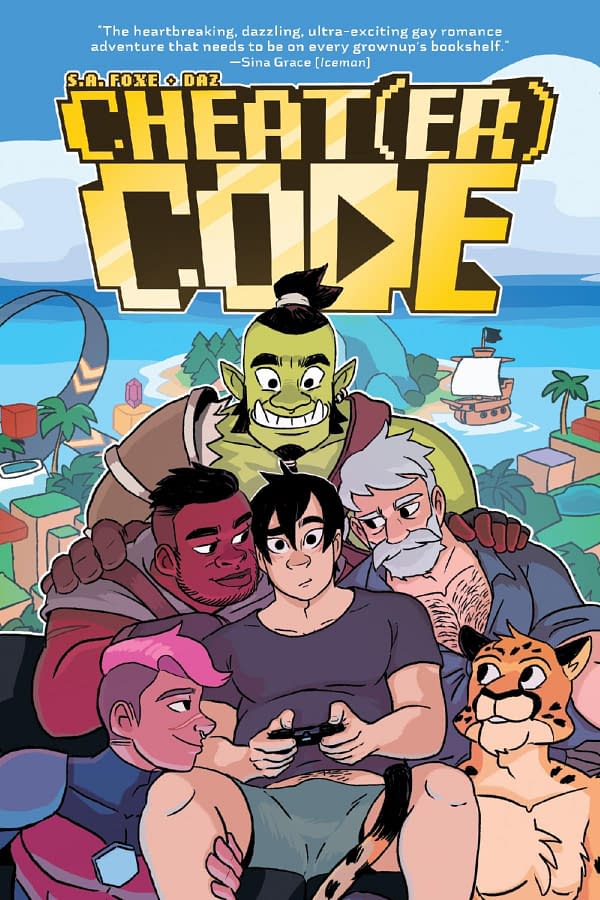The official Cheat(er) Code cover. Credit: Oni Press.