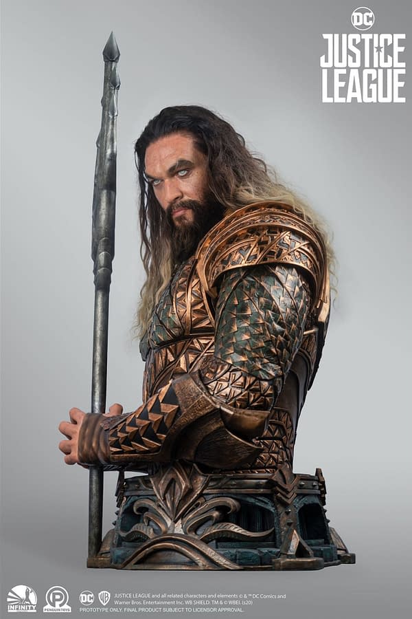 Aquaman from Justice League Comes to Life with Infinity Studio