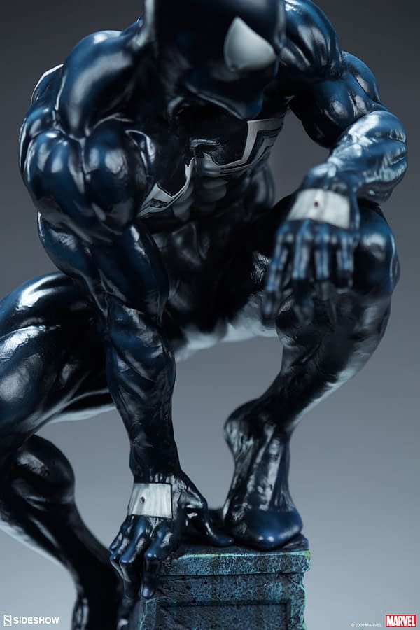 Symbiote Spider-Man is Back with New Sideshow Collectibles Statue