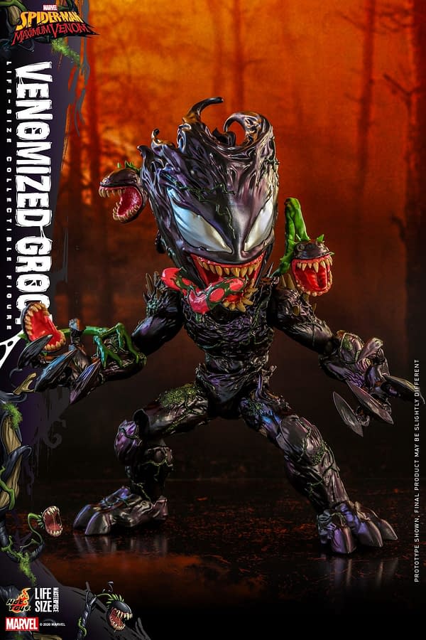 Groot Gets Venomized With New Life Size Figure from Hot Toys