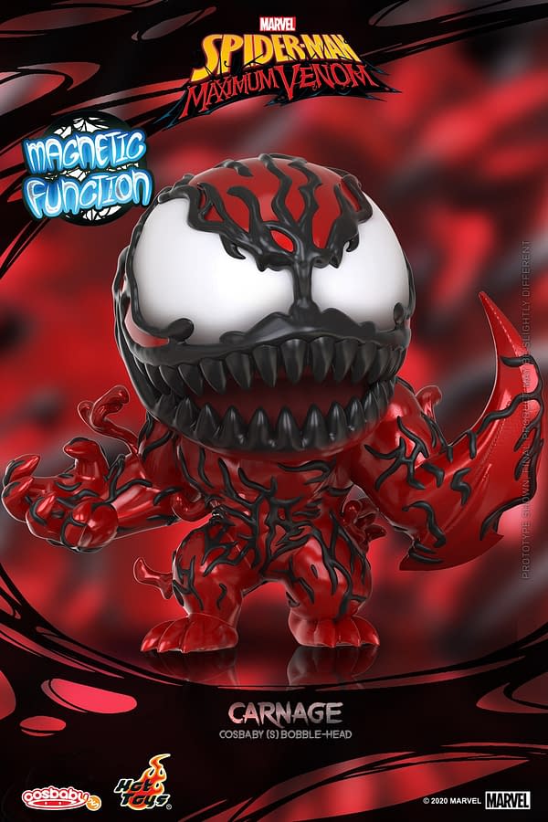 More Venomized Cosbaby Figures Arrive with Hot Toys