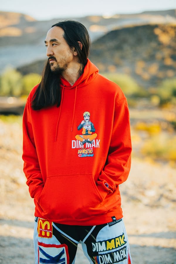 NARUTO X DIM MAK: Steve Aoki Joins Viz Media for Exclusive Streetwear