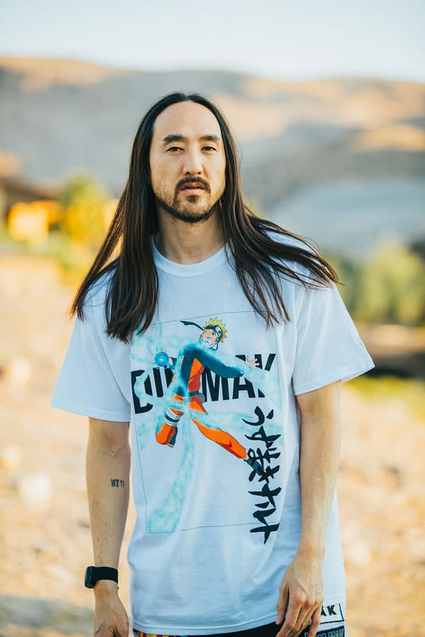 NARUTO X DIM MAK: Steve Aoki Joins Viz Media for Exclusive Streetwear