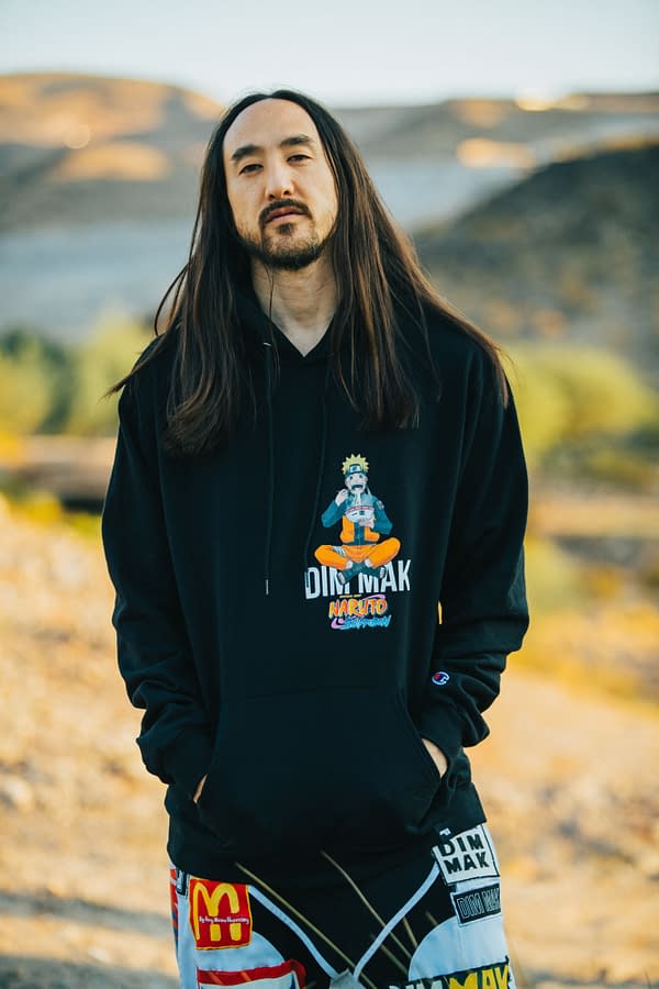 NARUTO X DIM MAK: Steve Aoki Joins Viz Media for Exclusive Streetwear