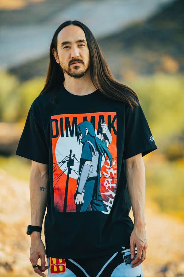 Naruto Shippuden: Steve Aoki Joins Viz Media for Exclusive Streetwear