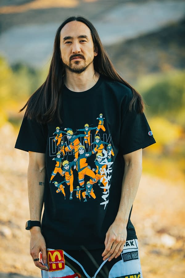 NARUTO X DIM MAK: Steve Aoki Joins Viz Media for Exclusive Streetwear