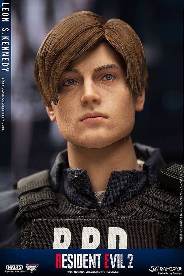 Resident Evil 2 Leon S. Kennedy Gets His Own Figure from DamToys