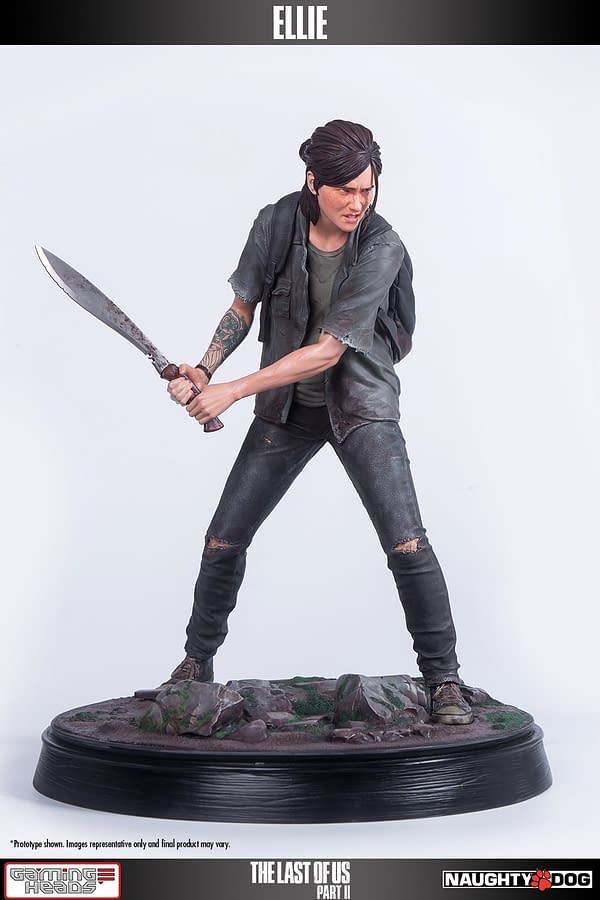 The Last of Us II Ellie Statue Revealed by Gaming Heads