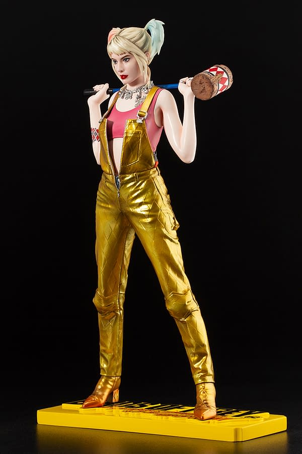 Harley Quinn Returns with New Birds of Prey Statue from Kotobukiya