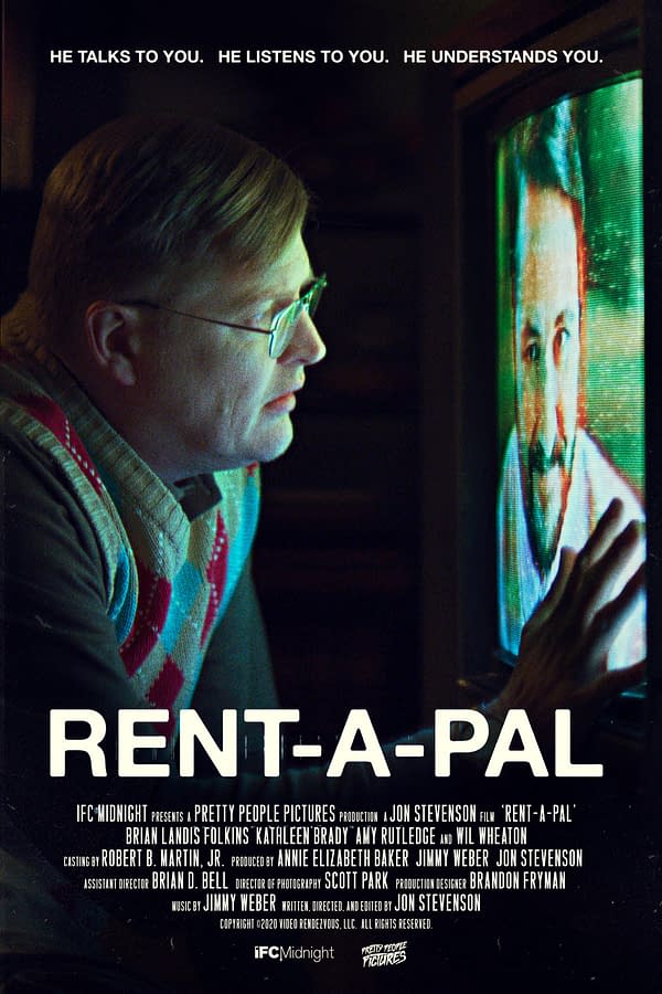 Wil Wheaton Creeps You Out In The Trailer For Rent-A-Pal