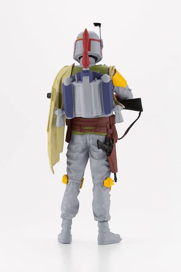Boba Fett Goes Vintage With Limited Bait x Kotobukiya Statue  Boba Fett is back and is returning to his retro design with the newest limited edition Bait collaboration statue  #BAIT and #Kotobukiya team up to give #BobaFett an exclusive 500 piece #StarWars statue  Star Wars, boba fett, kotobukiya, bait  