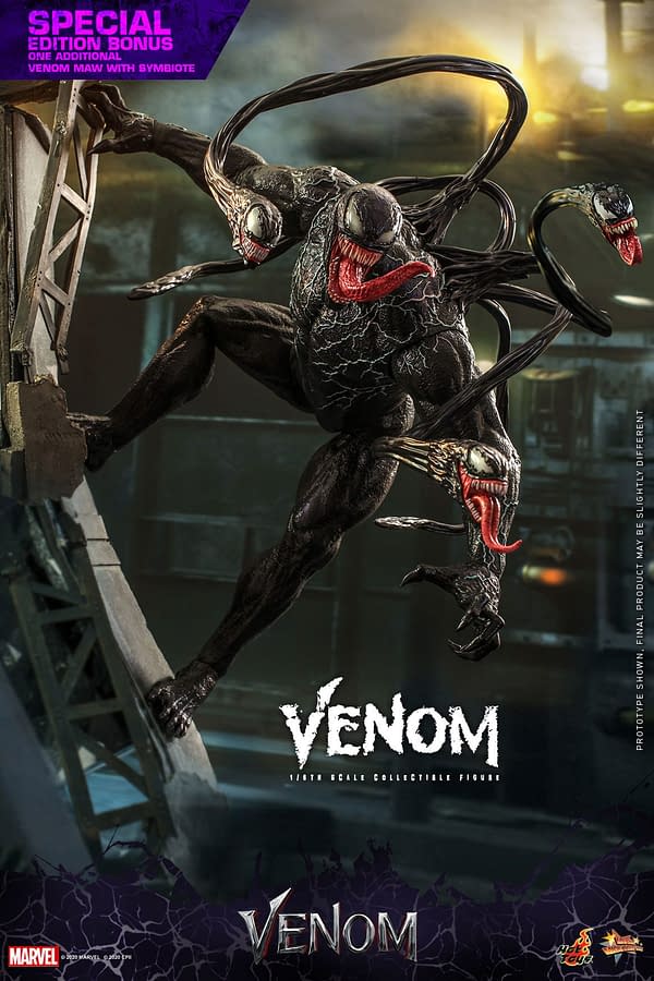Venom Finally Has Arrived As He Gets His Own Hot Toys Figures