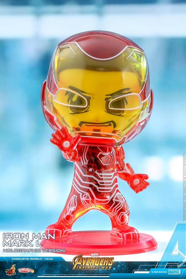 Iron Man Goes Translucent With New Cosbaby From Hot Toys