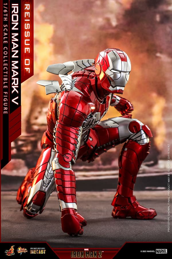 Hot Toys Starts 2021 With Reissue of Iron Man 2 Mark V Figure
