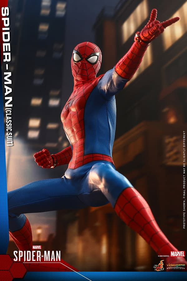 Spider-Mans Dons His Classic Suit with New Hot Toys Figure