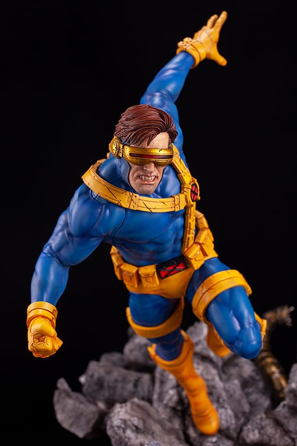 X-Men Cyclops Blasts His Way to Kotobukiya With New Statue