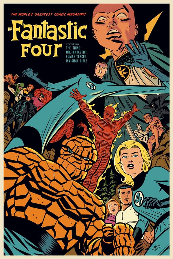 Mondo Selling New Captain America, Fantastic Four Posters Tomorrow