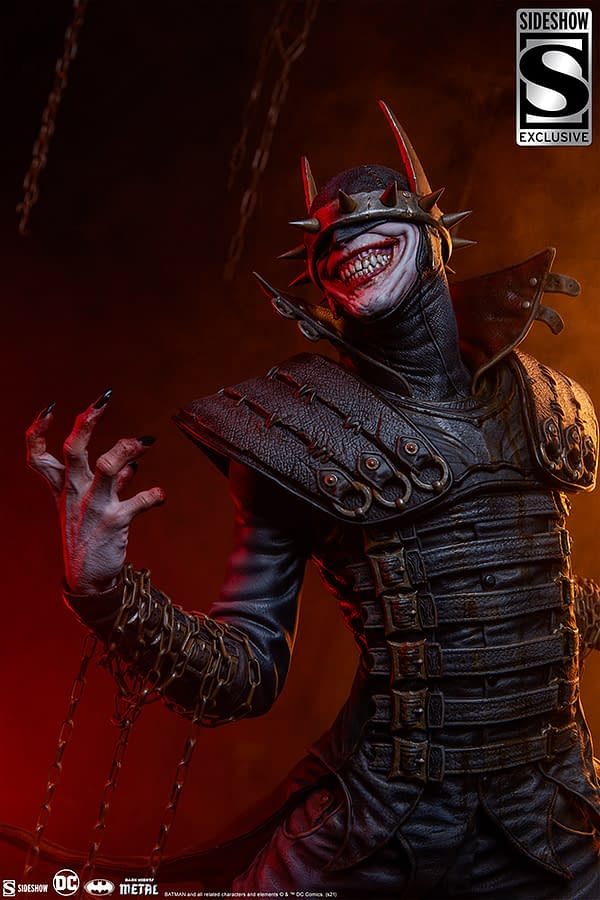 The Batman Who Laughs Gets New Sinister Sideshow Collectibles Statue