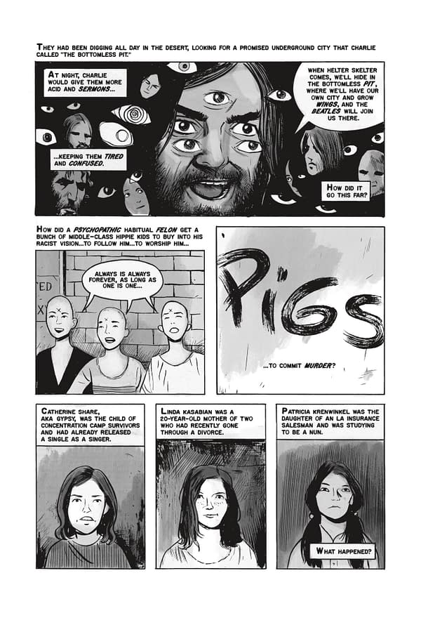 Preview page from American Cult by Janet Harvey and Jim Rugg