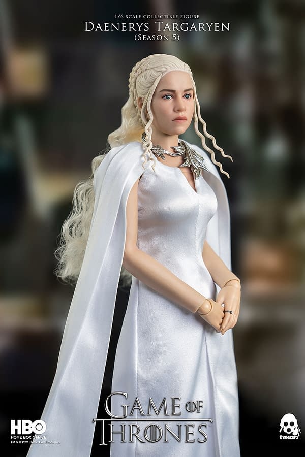Threezero Debuts Season 5 Game of Thrones Daenerys Targaryen Figure