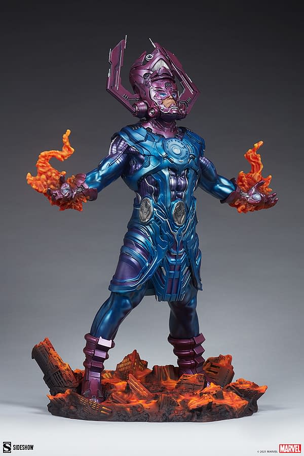 Galactus Hungers With Sideshow Collectibles Newest Marvel Maquette