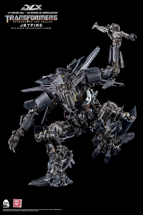 Transformers Decepticon Jetfire Receives Life-Action  threezero Figure