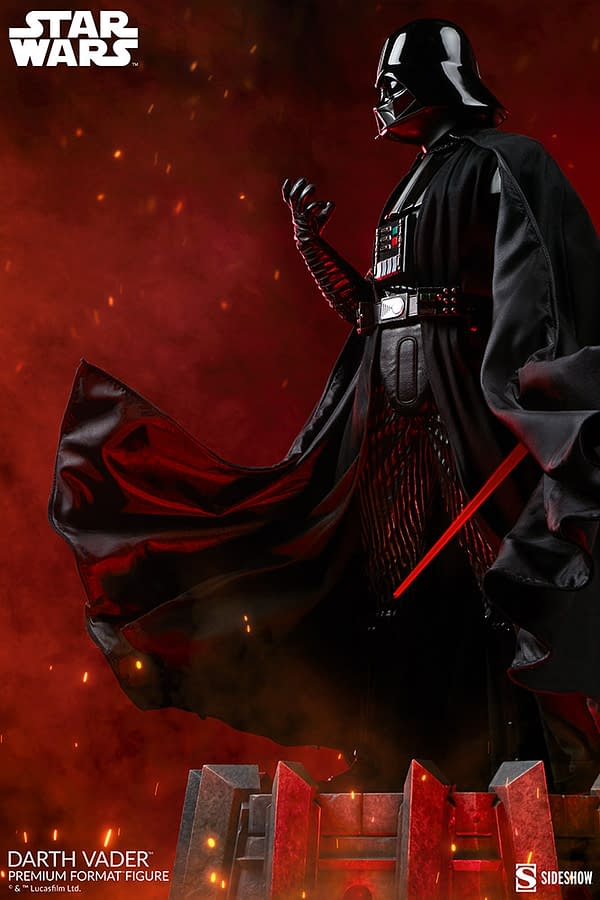 Darth Vader Embraces The Dark Side With Sideshow Collectibles